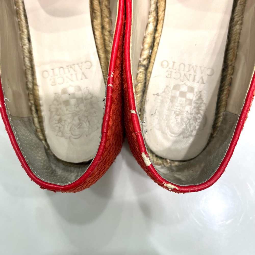 3/$25 Vince Camuto Leather Espadrilles - Picture 2 of 5